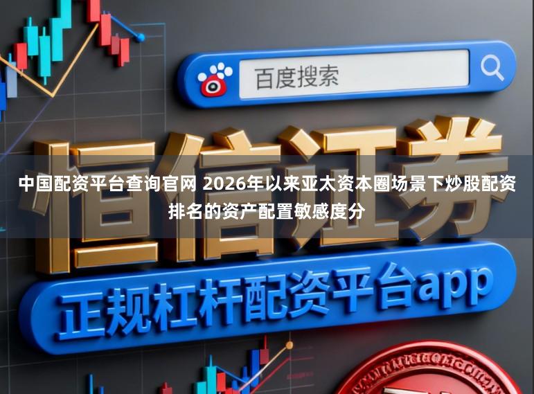 中国配资平台查询官网 2026年以来亚太资本圈场景下炒股配资排名的资产配置敏感度分