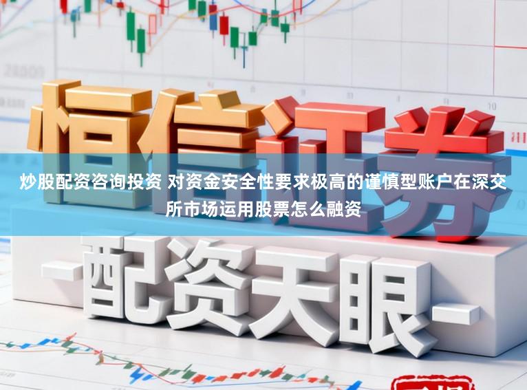 炒股配资咨询投资 对资金安全性要求极高的谨慎型账户在深交所市场运用股票怎么融资