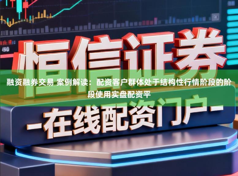 融资融券交易 案例解读：配资客户群体处于结构性行情阶段的阶段使用实盘配资平