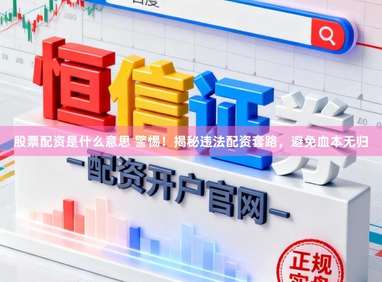 股票配资是什么意思 警惕！揭秘违法配资套路，避免血本无归